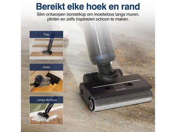 Samako Aqualis S1 - Stofzuiger - Nat Droog Dweilfunctie -, Verzenden, Zo goed als nieuw
