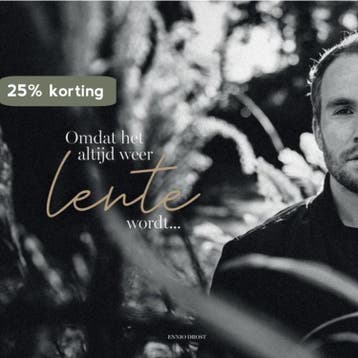 Omdat het altijd weer lente wordt - Ennio Drost, Verzenden, Zo goed als nieuw, Ennio Drost