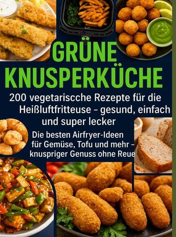 Grüne Knusperküche 200 Vegetarische Rezepte Für Die Heißluft, Ophalen of Verzenden, Nieuw, Lena Dirk