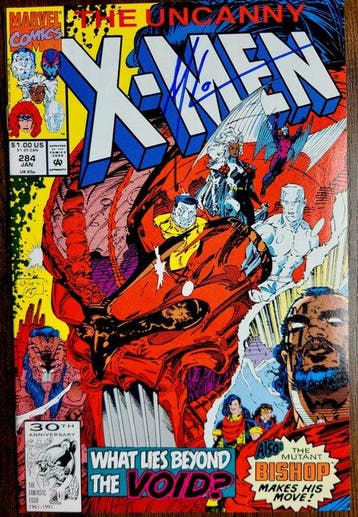Uncanny X-Men #284 - Signed by Art Thibert + COA and POA - 1, Nieuw