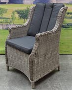 Menorca Darwin dining tuinset 7-delig kobo grijs, Tuin en Terras, Ophalen of Verzenden, Nieuw, Wicker