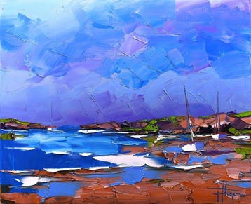 Olivier Pfleger - Mandrafina  Marée basse au Cap Ferret