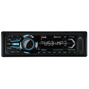 Boss Marine Radio 1308 UABK zwart - Bluetooth, Ophalen of Verzenden, Nieuw