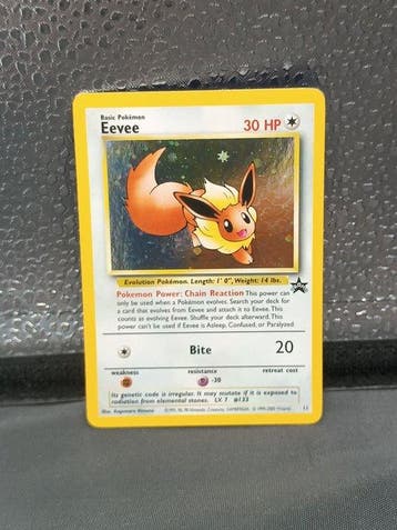 Pokémon - 1 Card - Eevee Promo - WOTC, Nieuw
