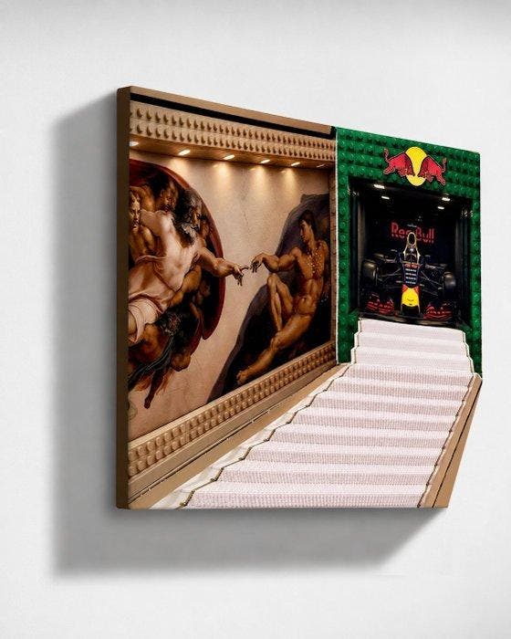 Moabit - Race Against Heaven X Reverspective Illusion, Antiek en Kunst, Kunst | Designobjecten