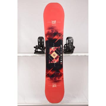 150 snowboard SALOMON WILD CARD, red/black, ALL terrain, woo, Verzenden, Gebruikt