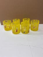 Drinkset (6) - Glas - Bicchieri, Antiek en Kunst