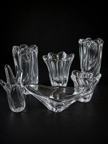 Daum - Vaas (5) - Kristal, Antiek en Kunst
