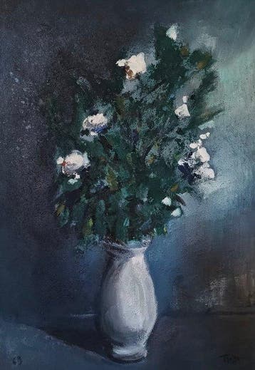 Fernando Troso (1910-1990) - Vaso di fiori