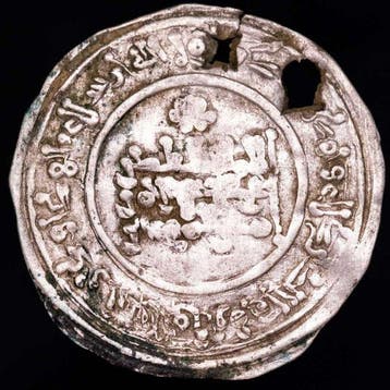 Kalifaat van Córdoba. Abd al Rahman III. Dirham 341 H. (A.D.