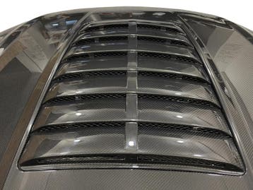 Carbon motorkap Shelby style Ford Mustang, Verzenden