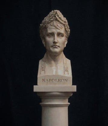 sculptuur, Busto di Napoleone in marmo - 60 cm - Marmer