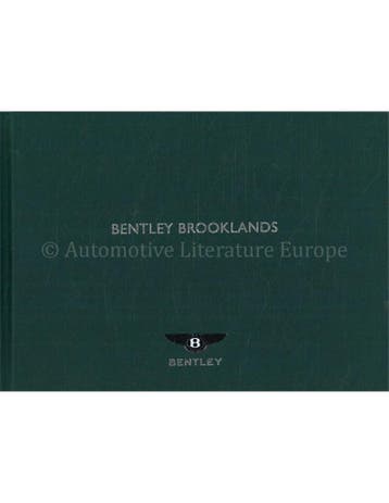 2007 BENTLEY BROOKLANDS HARDCOVER BROCHURE FRANS, Nieuw, Author