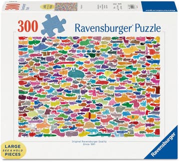 387 Dogs & One Cat Puzzel (300 stukjes) | Ravensburger -, Verzenden, Nieuw