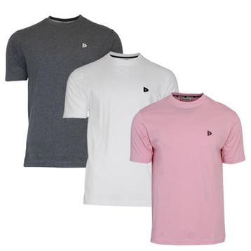 Donnay Donnay Heren - 3-Pack - T-Shirt Vince -, Verzenden, Nieuw