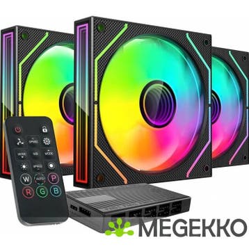 Mars Gaming MF-3DPROKIT 120mm ARGB 3x, Verzenden, Nieuw