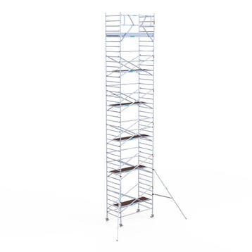 Rolsteiger Original 135x250 13,2m werkhoogte tegen de gevel, Verzenden, Nieuw, Rolsteiger of Kamersteiger