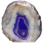 Zeldzaam! - XL Paarsagaat - 18x17x6 cm - Geode- 3.7 kg, Verzamelen, Mineralen en Fossielen