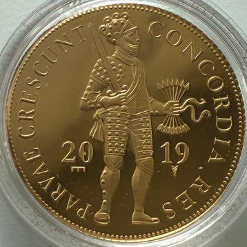 Nederland. Gouden Dukaat 2019 PROOF, oplage slechts 798