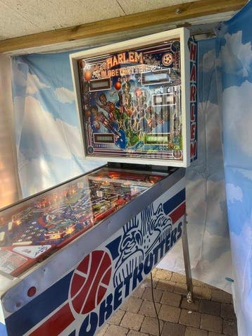 Bally - Flipperkast Bally Harlem Globetrotters - V.S.