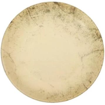 Borden | SAVANNE | Porselein | Beige | 6 Stuks | Ø270mm, Verzenden, Nieuw in verpakking