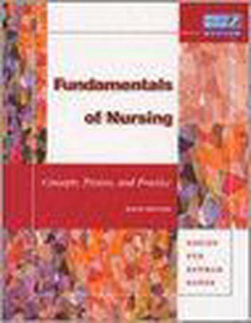 Fundamentals of Nursing - Barbara Kozier 9780805331844, Verzenden, Gelezen, Barbara Kozier