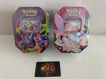 Pokémon - 2 Box - Mega Moonlit Tin Set - Mega Gengar ex &, Nieuw