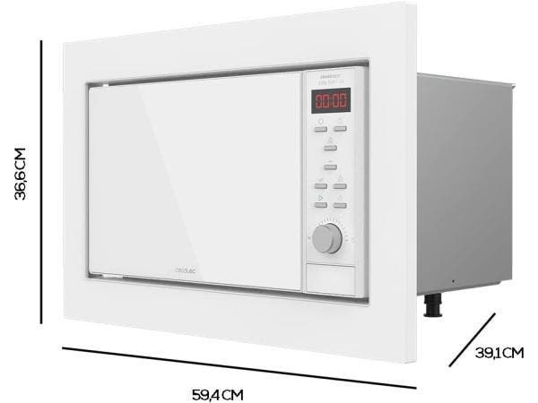 Veiling - Cecotec GrandHeat 2350 Ingebouwde magnetron 900W -, Witgoed en Apparatuur, Magnetrons, Nieuw