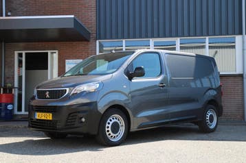 Peugeot Expert 2.0 BlueHDI 120PK Standard Pro / App connect, Gebruikt, Euro 6, Leder en Stof, Overige kleuren
