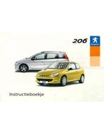 2003 PEUGEOT 206 INSTRUCTIEBOEKJE NEDERLANDS, Auto diversen, Handleidingen en Instructieboekjes