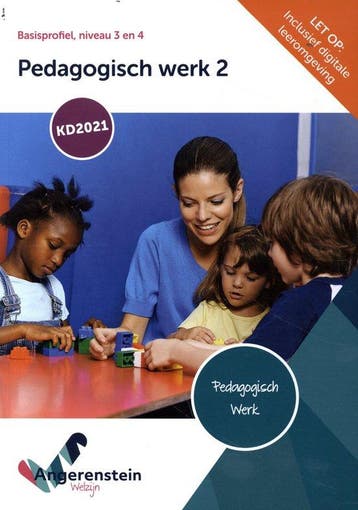 9789037257342 Pedagogisch werk 2 Niveau 3 en 4, Boeken, Verzenden, Zo goed als nieuw