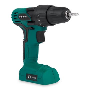 Accuboormachine 8V | Incl. oplader en 50mm dubbele, Verzenden, Nieuw