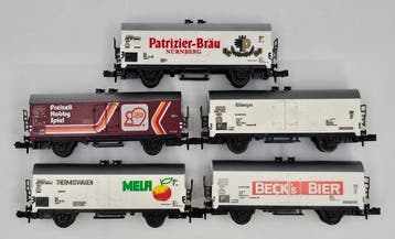 Minitrix N - 3532, 3225, 3226, 3227 - Modeltrein, Nieuw