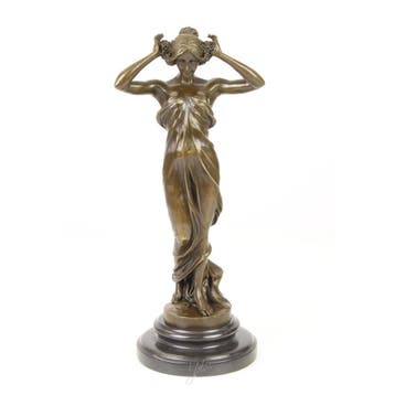 BRONZEN BEELD VAN DE NIMF VAN DE VALLEI (Interieur), Verzenden, Nieuw