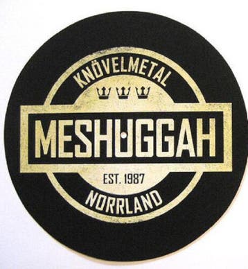Meshuggah - Crest Platenspeler Slipmat officiële merchandise, Ophalen of Verzenden, Nieuw, Kleding