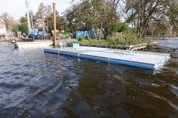 Koppelponton werkvlot pontonnetje ponton duurzaam sterk, Ophalen, Nieuw