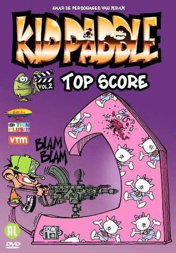 Kid paddle Top Score (dvd tweedehands film), Ophalen of Verzenden, Zo goed als nieuw