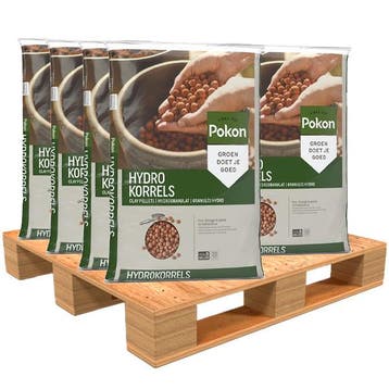 Hydrokorrels pallet | 400 L | Pokon (Natuurlijk), Verzenden