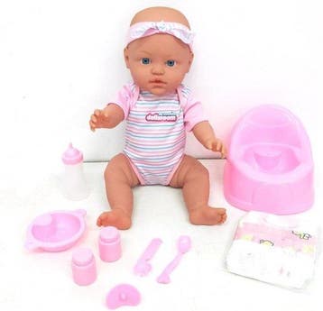 My Beautiful Dolls Room Pop Drink & Plas - 43 cm met 9 acces, Verzenden, Nieuw