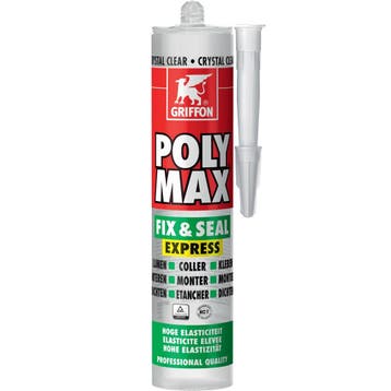 Poly Max Fix  Seal Crystal Clear, Doe-het-zelf en Verbouw, Ophalen of Verzenden, Nieuw