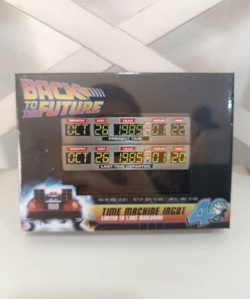 Back to the Future - - Film rekwisiet Time Circuits Limited, Nieuw