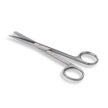 Verbandschaar spits/stomp - 14.5cm - Recht - RVS, Verzenden, Nieuw