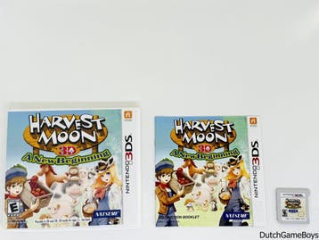 Nintendo 3DS - Harvest Moon 3D - A New Beginning - USA, Verzenden, Gebruikt