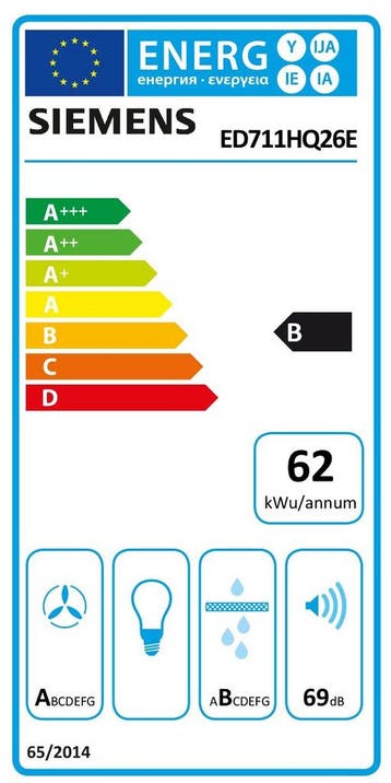 Siemens IQ500-ED711HQ26E Inductiekookplaat 70cm - Zwart, Ophalen of Verzenden, Nieuw