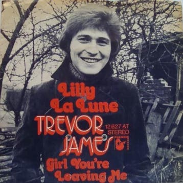 Single vinyl / 7 inch - Trevor James - Lilly La Lune, Verzenden, Zo goed als nieuw, 7 inch, Pop