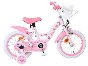 Hello Kitty Kinderfiets - Meisjes - 14 inch - Roze, Verzenden, Nieuw, 14 inch of minder