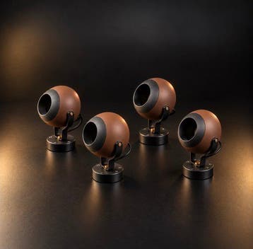 Gura - Wandlamp (4) - Metaal - Eye-Ball Lampen