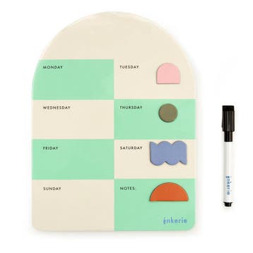 Magnetisch droog uitwisbaar wekelijks memobord, Verzenden, Nieuw