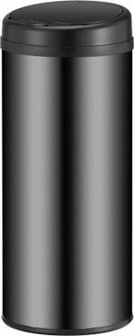 2dekans | Juskys – Sensor Prullenbak Rond – 50 l – Voorzien, Huis en Inrichting, Woonaccessoires | Prullenbakken, Ophalen of Verzenden