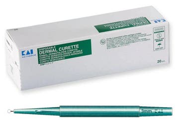 KAI Curette - 3,0 mm Ø 20 stuk, Verzenden, Nieuw